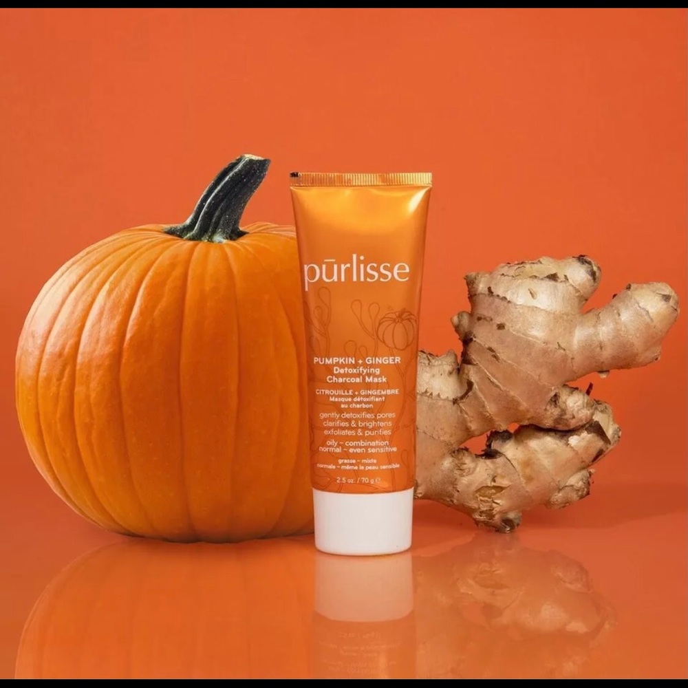 Purlisse Pumpkin + Ginger Detoxifying Charcoal Mask 2.5 oz